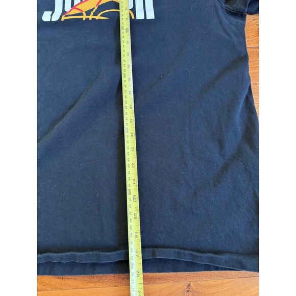 Jordan Long Sleeve Tee MJ Sports DNA Crewneck Graphic T Shirt Black Mens Size L - Picture 9 of 9